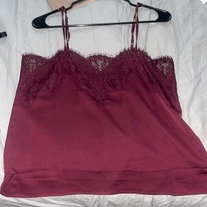 Satin and Lace Cami